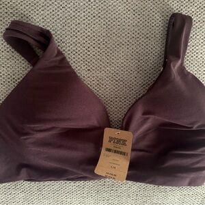 PINK Victoria's Secret Bralette - Deep Plum